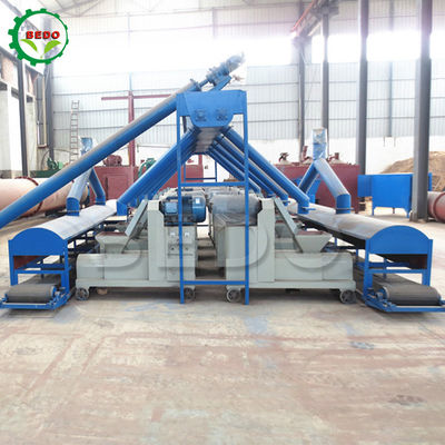 Industrial-grade Pallet chipper with Feeding roller motor 3kw and Fan Power 11kw