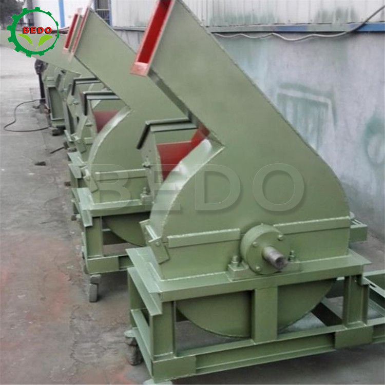 2-3t/h Disc Wood Chipper Machine Custom Color Branch Tree Shredder Compact Design