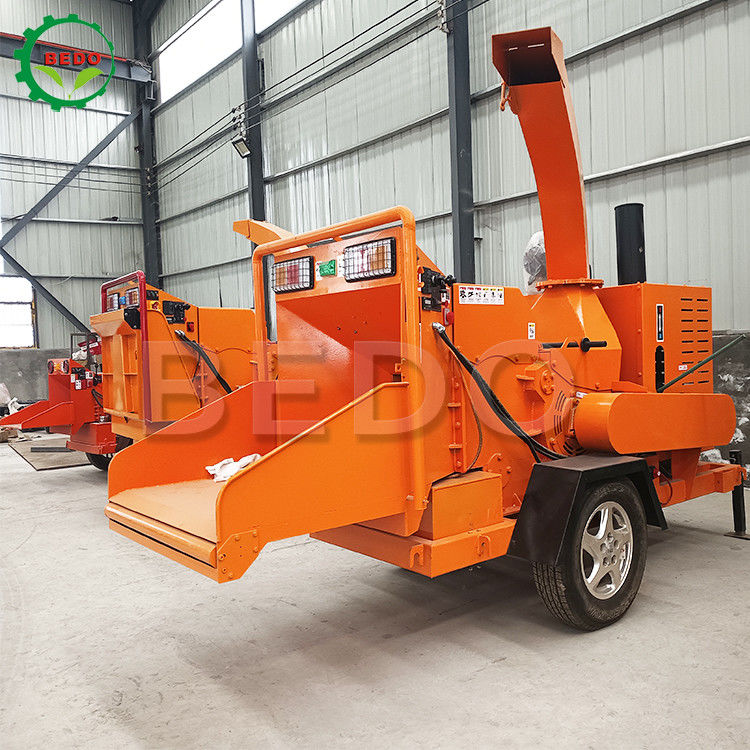 Continuous Working Garden Orchard Wood Chipper Machine Tree Brush Branch Shredder Equipment