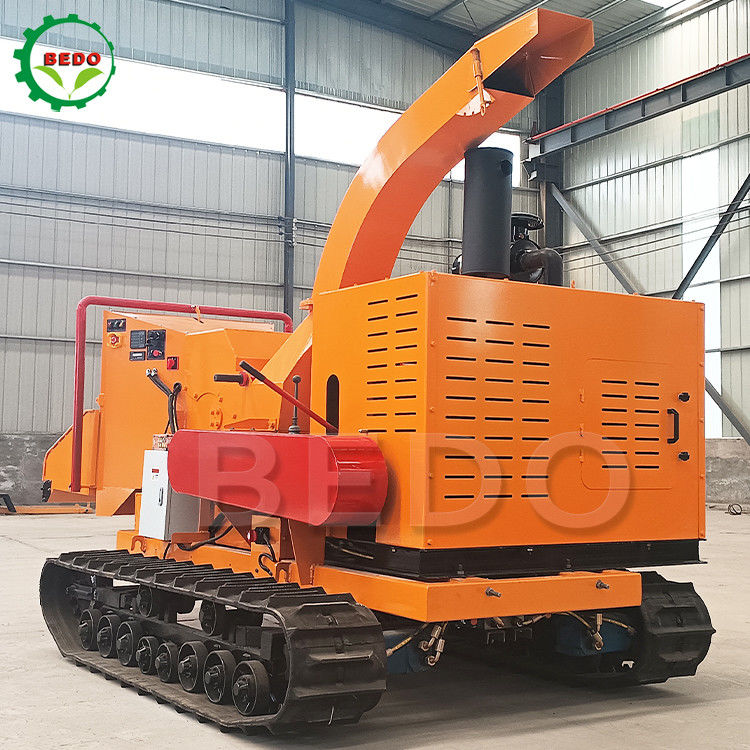 Continuous Working Garden Orchard Wood Chipper Machine Tree Brush Branch Shredder Equipment
