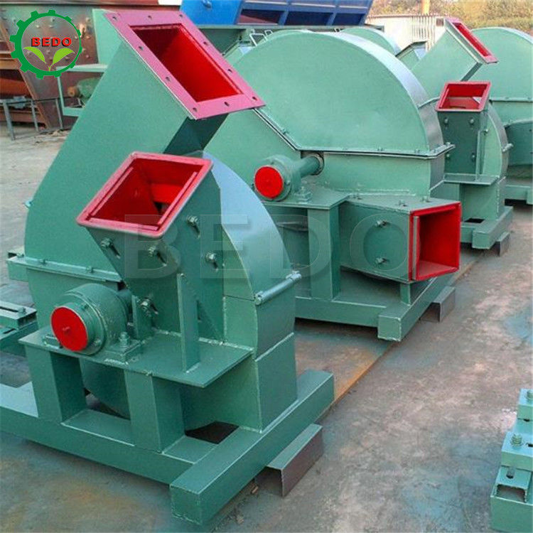 2-4T/H Small Electric Disc Wood Chipper Machine CE Certified Compact Branch Shredder