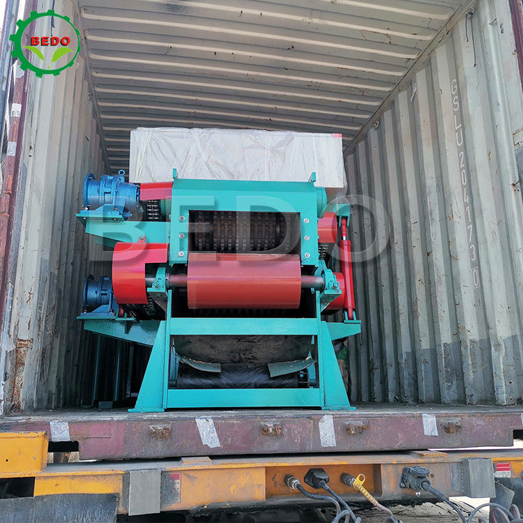 Energy Saving Electric Wood Log Tree Chipper Machine Paper Mill Industrial Drum Type Shredder