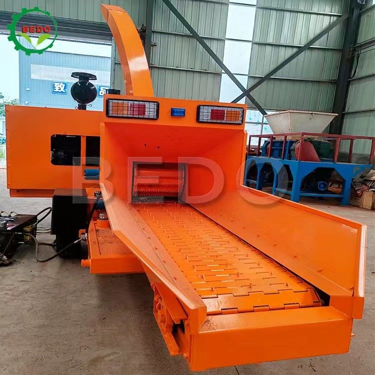 Continuous Working Garden Orchard Wood Chipper Machine Tree Brush Branch Shredder Equipment