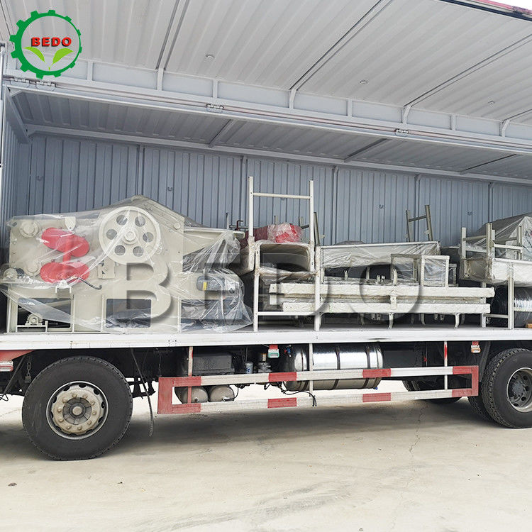 Palm EFB Empty Fruit Bunch Shredder Wood Chipper Machine Diesel Engine 110KW for Biomass Power Plant