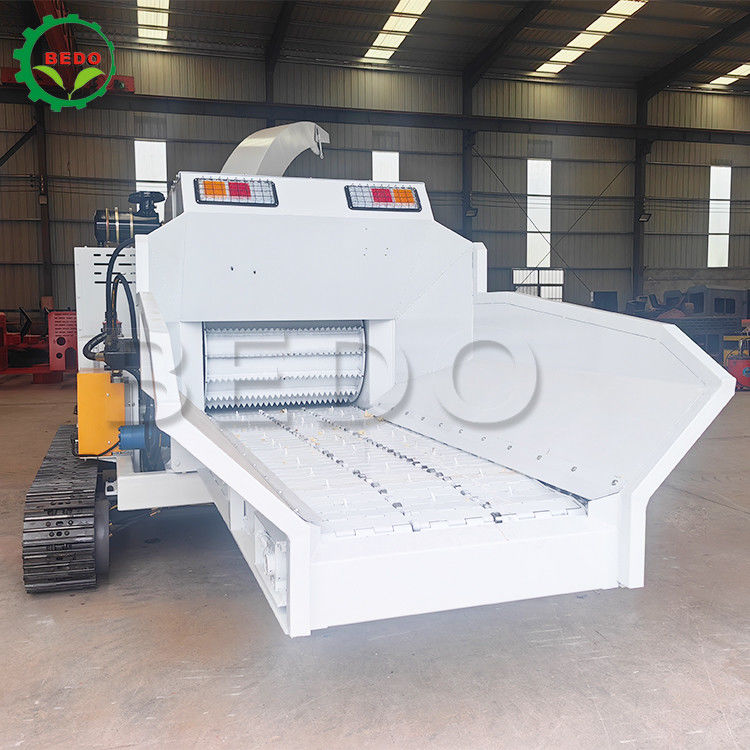 2.5m Discharge 4 Ton Towable Wood Chipper Machine Logs Grinder Durable Branch Tree Shredder
