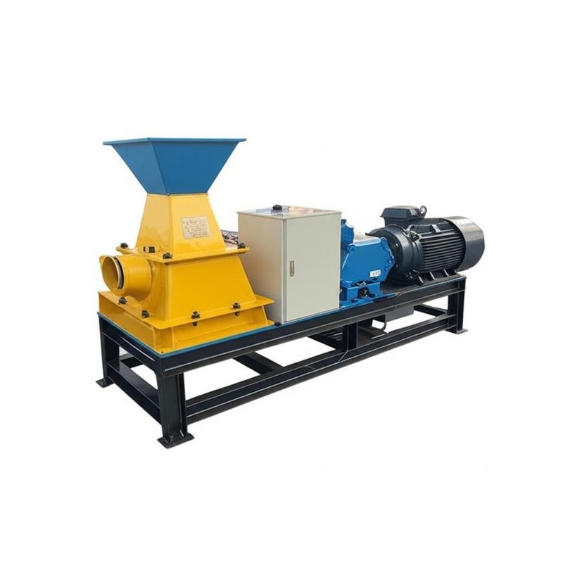 capacity wood chipper machine with Chip Size 25-35mm and Number of Blade 2pcs for industrial wood chipping needs