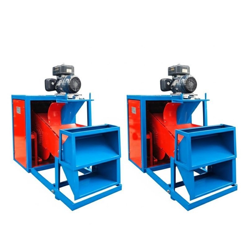 2pcs Blade Wood Chipper Machine with Hydraulic Motor Power and Smooth Feed Conveyor