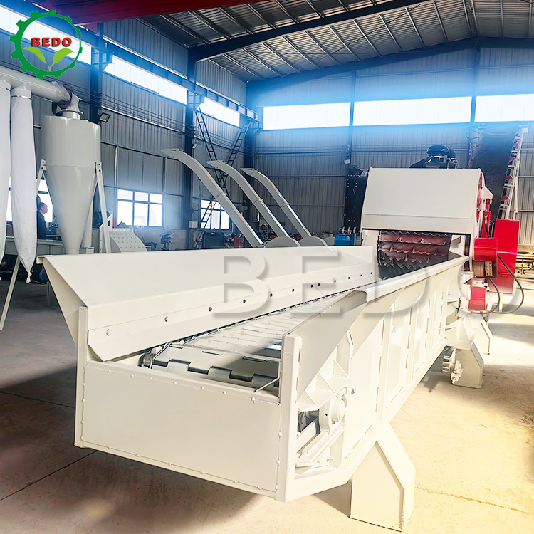 235HP Biomass Wood Chipper Machine 2pcs Blade Drum Type Industrial Shredder Heavy Duty Equipment