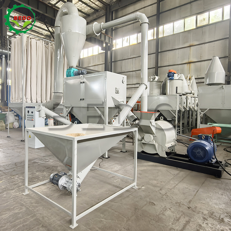 50Hz Frequency Wood Powder Machine for Wood Sawdust Low Noise and High Frequency