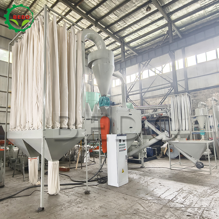 50Hz Frequency Wood Powder Machine for Wood Sawdust Low Noise and High Frequency