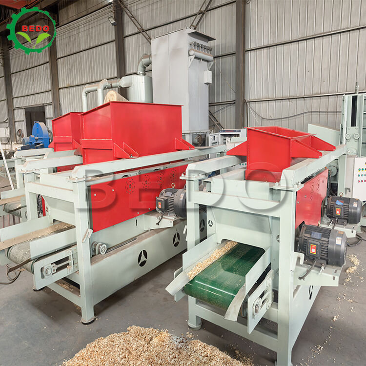 Alloy Steel Blade Carbon Steel Wood Shavings Machine 1-2mm Thickness Woodworking Equipment