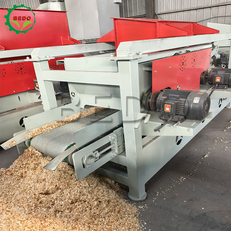3600r/Min Wood Shavings Machine 380V Motor Automatic Animal Bedding Production Equipment