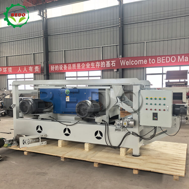 4kw Running Power Wood Shavings Machine with Alloy Steel Blade and 400-500 Kg/hour Capacity