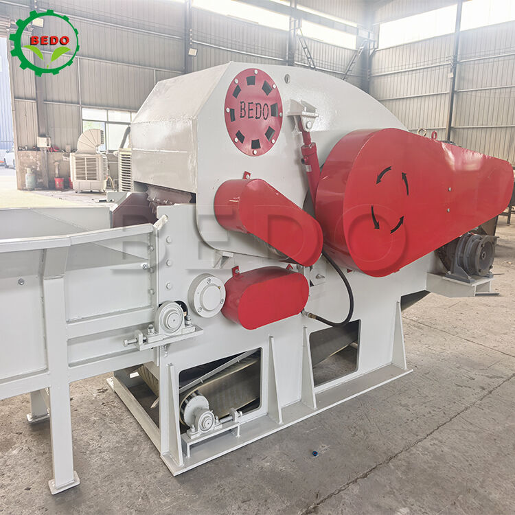 Coconut Husk Biomass Shredder Machine 75KW Electric for Indonesia Coir Fiber and Growing Media Production
