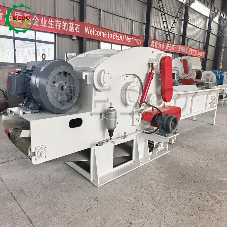 Coconut Husk Biomass Shredder Machine 75KW Electric for Indonesia Coir Fiber and Growing Media Production