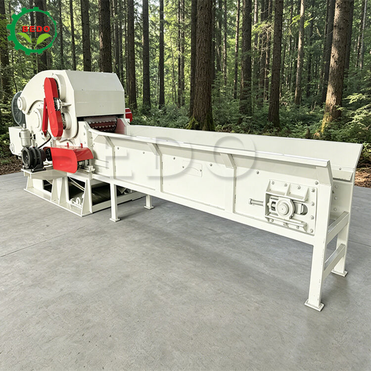 Anti-Rust Corrosion Resistant Wood Chipper Machine 75KW for Indonesia Tropical Coastal Climate