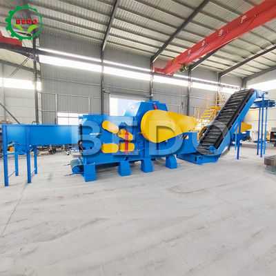 25-35mm Chip Heavy Duty Commercial Wood Chipper Machine Large Capacity Drum Shredder