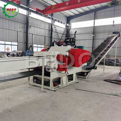 Diesel Powered 330HP Forestry Wood Chipper Machine Industrial Heavy Duty Log Shredder