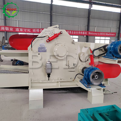 110KW Heavy Duty Waste Tree Branch Drum Wood Chipper Machine Industrial Shredder Equipment