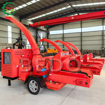 CE Approved Garden Wood Chipper Machine Tree Branch Leaves Cutting Shredder Compact Equipment