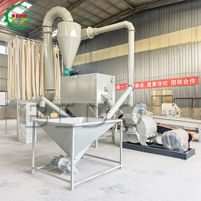 Multifunctional Wood Powder Machine for 50-200mesh Grinding with ≤15% Moisture Tolerance