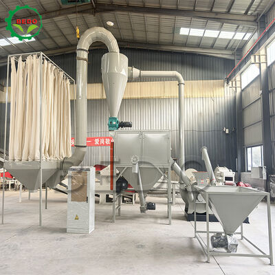 Multifunctional Wood Powder Machine for 50-200mesh Grinding with ≤15% Moisture Tolerance