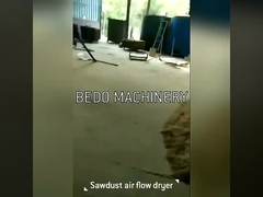 Customized Wood Waste Sawdust Drying Equipment 4kw
