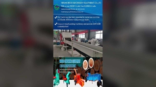 Automatic Feed Wood Drum Chipper with Safety Overload Protection and PLC Control