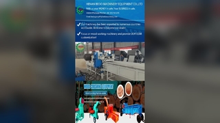 High Capacity Industrial Wood Sawdust Making Machine with Electric Motor